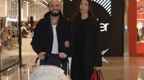 Berkay ve Özlem Ada Şahin kızları Mihre ile ilk kez görüntülendi