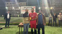 Balıkesir’de din görevlileri halı saha futbol turnuvası yapıldı