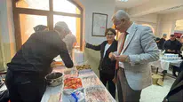 Karaman'da meslek lisesi öğrencilerinden Cumhuriyet Bayramı panayırı