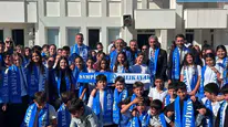 Yalıkavakspor, Suzan-Abdulhakim Bilgili Ortaokulu'nu ziyaret etti