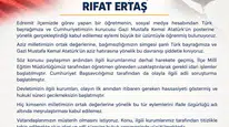 Edremit'te bayrak ve Atatürk posterine yönelik eylemlere AK Parti'den kınama