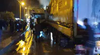 Bitlis'te iki tır kafa kafaya çarpıştı: 2 yaralı
