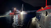 Muğla'da gezi teknesinde 15 düzensiz göçmen yakalandı