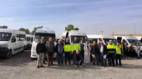 Muratlı’da okul servislerine eğitim ve denetim çalışması yapıldı