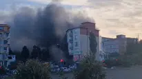 Arnavutköy'deki restoranda çıkan yangın paniğe yol açtı