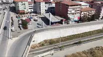 Kırıkkale'de çalıntı motosikletle kaçan sürücü dronla yakalandı
