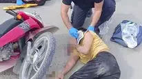 Hatay'da tırla çarpışan motosikletteki 3 genç ağır yaralandı