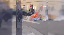 Belçika’da öğrenci protestolarında polisle çatışma: 12 gözaltı