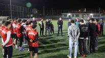 Kazayı atlatan Arıcı, Koçarlı Belediyespor’a moral için gitti