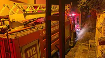 Safranbolu'da iki asırlık konakta yangın kontrol altına alındı