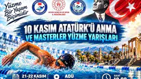 Aydın'da Atatürk'ü anma yüzme yarışları için geri sayım başladı
