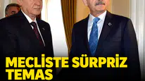 Mecliste sürpriz temas: Devlet Bahçeli ve Kemal Kılıçdaroğlu bir araya geldi
