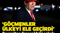 'Göçmenler ülkeyi ele geçirdi': Trump'tan Fransa'daki sokak eylemlerine radikal çıkış