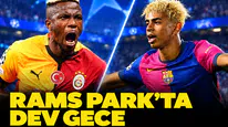 RAMS Park'ta dev gece: Galatasaray sahasında Barcelona'yı konuk ediyor