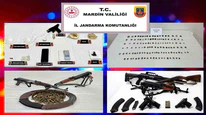 Mardin’de silah ve tarihi eser kaçakçılığı operasyonu: 6 gözaltı