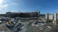 Rize'nin sağlık üssünde sona doğru: Dev hastanede beton dökümü bitti, ince işçilik başladı