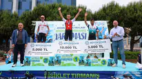Pedallar zirve için döndü: Aydın'da nefes kesen tırmanış yarışı