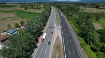 Dönüş yolunda yoğun mesai: Sakarya hattında trafik havadan görüntülendi