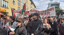 Berlin sokaklarında Nakba gerilimi: Polis müdahalesiyle yürüyüş yarıda kesildi