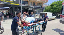 Manavgat’ta dehşet anları: Kavşakta çarpışan motosikletliler havaya uçtu