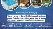 Buharkent’te bayram mesaisi: Sosyal tesislerin çalışma saatleri değişti
