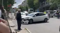 Lüleburgaz’da öğle saatlerinde korkutan zincirleme kaza: Trafik felç oldu