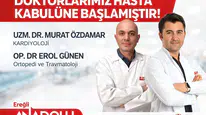 Karadeniz Ereğli’de sağlıkta güç birliği: İki önemli isim göreve başladı