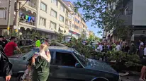 Saniyeler içinde gelen felaket: Devrilen ağaç motosikletli sürücüyü hayattan kopardı