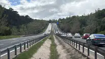 Dönüş yolunda kilitlenen trafik: Tatilciler yolları erken doldurdu
