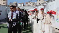 Gazze’de yıkımın ortasında filizlenen umut: 50 çift dünyaevine girdi