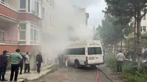 Çorum’da korku dolu anlar: Alevler kamelyadan araçlara sıçradı