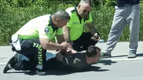 Polisten kaçarken tırla çarpıştı: Alkollü sürücüye ceza yağdı