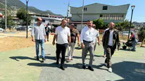 Karabük'te yapımı süren tema parklar incelendi
