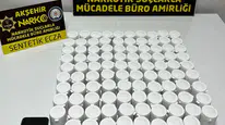 Akşehir'de yolcu otobüsünde 5 bin uyuşturucu hap ele geçirildi