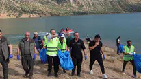 Siirt Botan Vadisi'nde çevre temizliği etkinliği düzenlendi