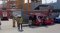 Tuzla'da tersanede bakımda bulunan gemide yangın çıktı