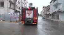 Sancaktepe’de inşaat alanında kısmi toprak kayması