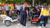 İnegöl’de kontrolsüz kavşak kabusu: Motosikletli sürücü hastanelik oldu
