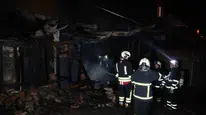 Kastamonu'da korku dolu anlar: Ahşap evden geriye sadece küller kaldı