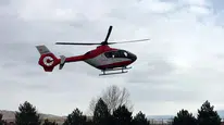 Zirvedeki yaşam mücadelesi: Ambulans helikopter hayat kurtardı