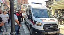 Bartın'da cadde ortasında yaralı halde bulunan kişi hastaneye kaldırıldı