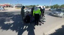 Otomobilin çarptığı bisikletli yaşlı adam hastaneye kaldırıldı