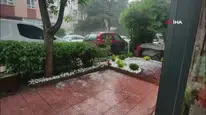 Ankara'da sağanak yağmur ve dolu etkili oldu