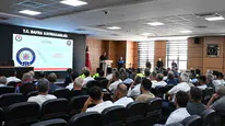 Samsun emniyet müdürü Arıbaş, Bafra’da toplu taşıma sektörü temsilcileriyle toplantı yaptı