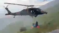 Mantar toplamak için çıktığı zirvede ölümle burun buruna geldi: Askeri helikopter hayatını kurtardı