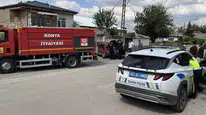 Trafik kontrolünden kaçmak isterken duvara çarptı