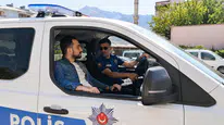Sason'da LGS'ye yetişemeyen öğrencilere polis desteği