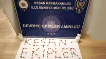 Keşan’da zehir tacirlerine geçit yok: Evinden cephanelik gibi uyuşturucu çıktı