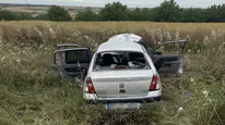 Edirne'de otomobil şarampole çıktı: 4 yaralı