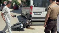 Bilecik'te saniyelerle gelen mucize: Minibüsün altına girmekten son anda kurtuldu